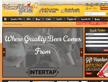 Tablet Screenshot of home-brew-online.com